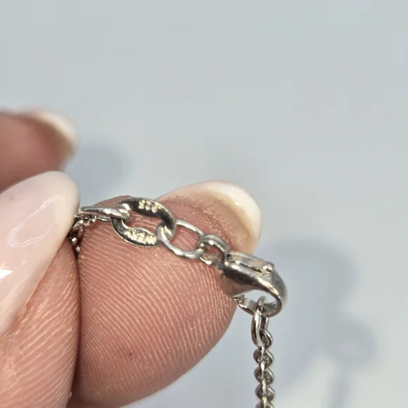 James Avery Silver Oval Pendant Necklace - Picture 4 of 6